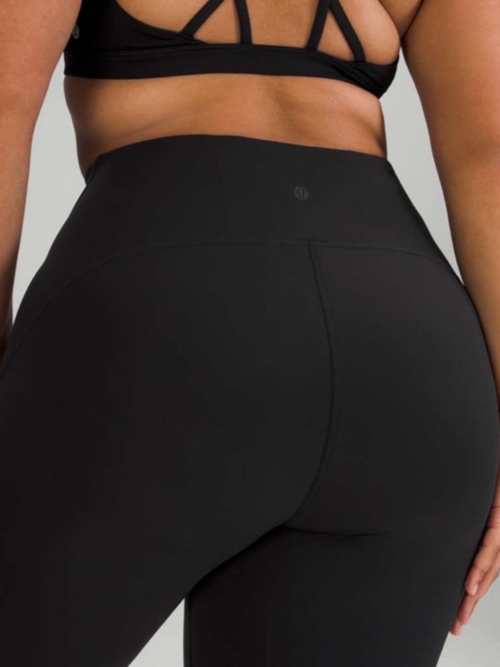 Lululemon Instill High-Rise Tight 25" Black W5DJTS Size 12 - Picture 3 of 9